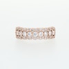 Thumbnail Image 5 of 1 CT. T.W. Diamond Scallop Edge Band in 10K Rose Gold