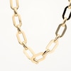 Thumbnail Image 4 of Italian Gold 15.0mm Cheval Link Chain Necklace in Hollow 14K Gold - 17"
