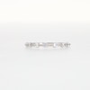 Thumbnail Image 5 of 1/4 CT. T.W. Diamond Line Seven Stone Station Band in 14K White Gold