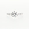 Thumbnail Image 5 of 2-1/2 CT. T.W. Certified Lab-Grown Diamond Engagement Ring in 14K White Gold (H/SI2)