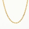 Thumbnail Image 4 of 3.0mm Rope Chain Necklace in Solid 14K Gold - 22"