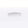 Thumbnail Image 5 of 2 CT. T.W. Certified Lab-Grown Diamond Eternity Anniversary Band in 14K White Gold (F/VS2)