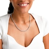 Thumbnail Image 4 of 10 CT. T.W. Lab-Grown Diamond Tennis Necklace in 10K White Gold (F/SI2)