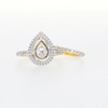 Thumbnail Image 5 of 2 CT. T.W. Multi Diamond Frame Bridal Set in 10K Gold
