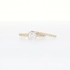 Thumbnail Image 5 of 1-3/4 CT. T.W. Princess Certified Lab-Grown Diamond Bridal Set in 14K Gold (F/SI2)