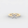 Thumbnail Image 4 of Classic Four-Prong Solitaire Semi-Mount Setting in 14K Gold