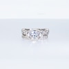 Thumbnail Image 5 of 5.70 CT. T.W. Certified Oval, Round and Emerald-Cut Lab-Grown Diamond Bridal Set in 14K White Gold (F/VS2)