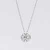 Thumbnail Image 5 of 1/2 CT. T.W.  Lab-Grown Multi-Diamond Pendant in 14K White Gold (F/SI2)