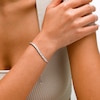 Thumbnail Image 4 of 1 CT. T.W. Diamond Line Bolo Bracelet in 10K White Gold - 9"