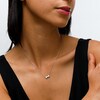 Thumbnail Image 5 of Zales x Nungu 3/8 CT. T.W. Diamond Infinity Necklace in 14K White Gold