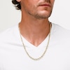 Thumbnail Image 4 of 5.3mm Glitter Rope Chain Necklace in Hollow 10K Gold - 24"