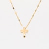 Thumbnail Image 5 of Polished Cross Pendant in Solid 10K Gold