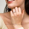Thumbnail Image 6 of 1 CT. T.W. Oval Certified Lab-Grown Diamond Engagement Ring in 14K White Gold (F/SI2)