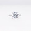Thumbnail Image 4 of 5-1/4 CT. T.W. Certified Lab-Grown Diamond Solitaire Engagement Ring in 14K White Gold (F/VS2)