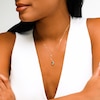 Thumbnail Image 4 of Lab-Grown Diamond Accent Cross Pendant in 10K Gold