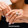 Thumbnail Image 6 of Vera Wang Love Collection 2-1/4 CT. T.W. Pear Certified Lab-Grown Diamond Frame Engagement Ring in 14K White Gold