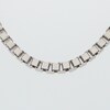 Thumbnail Image 4 of 4.0mm Diamond-Cut Box Chain Necklace in Solid Sterling Silver - 22”