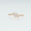 Thumbnail Image 3 of 1/2 CT. T.W. Certified Lab-Grown Multi-Diamond Bypass Ring in 10K Gold (F/VS2)