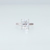 Thumbnail Image 4 of 4-1/4 CT. T.W. Radiant-Cut Certified Lab-Grown Diamond Engagement Ring in 14K White Gold (F/VS2)