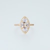 Thumbnail Image 4 of 3-1/2 CT. T.W. Marquise-Cut Certified Lab-Grown Diamond Frame Engagement Ring in 14K Gold (F/VS2)