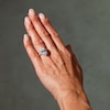 Thumbnail Image 3 of 3-3/4 CT. T.W. Marquise-Cut Certified Lab-Grown Diamond Frame Engagement Ring in 14K White Gold (F/VS2)
