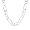 Thumbnail Image 0 of Men's 7.0mm Figaro Chain Necklace in Solid Sterling Silver - 22"
