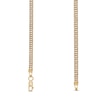Thumbnail Image 2 of Made in Italy Men's 3.0mm Diamond-Cut Cuban Curb Chain Necklace in 10K Two-Tone Gold - 20"