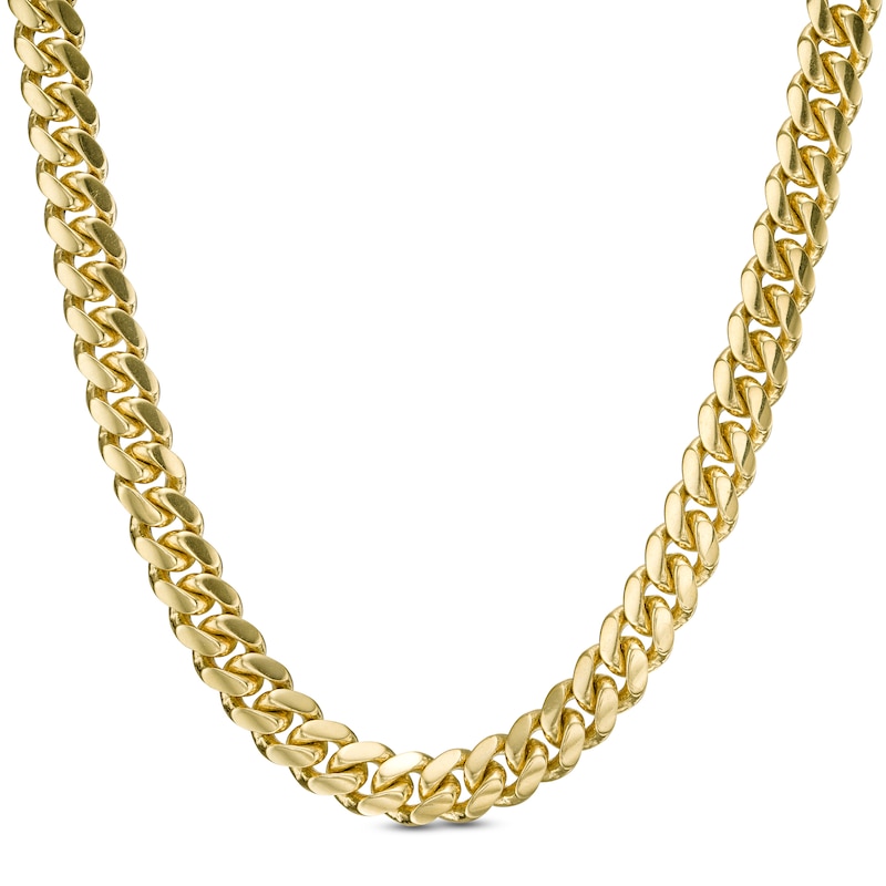 Men's 6.1mm Cuban Curb Chain Necklace in 10K Gold - 24"
