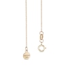 Thumbnail Image 2 of Vera Wang Love Collection Multi-Gemstone "LOVE" Station Pride Necklace in 10K Gold - 19"