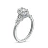 Thumbnail Image 1 of Vera Wang Love Collection 3/4 CT. T.W. Oval Diamond Frame Engagement Ring in 14K White Gold