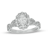 Thumbnail Image 0 of TRUE Lab-Created Diamonds by Vera Wang Love 1-5/8 CT. T.W. Twist Shank Engagement Ring in 14K White Gold (F/VS2)