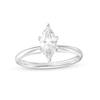 Thumbnail Image 0 of 1 CT. Certified Marquise Lab-Created Diamond Solitaire Engagement Ring in 14K White Gold (F/VS2)