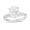 Thumbnail Image 0 of TRUE Lab-Created Diamonds by Vera Wang Love 3-1/2 CT. T.W. Oval-Shaped Engagement Ring in 14K White Gold (F/VS2)