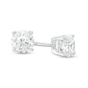 Thumbnail Image 0 of 3/4 CT. T.W. Certified Lab-Created Diamond Solitaire Stud Earrings in 14K White Gold (F/SI2)