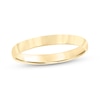 Thumbnail Image 0 of 3.0mm Engravable Low Dome Comfort-Fit Wedding Band in 10K Gold (1 Line)