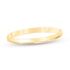 Thumbnail Image 0 of 2.0mm Engravable Low Dome Comfort-Fit Wedding Band in 14K Gold (1 Line)