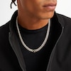 Thumbnail Image 4 of Zales x Alessi Domenico 6-3/8 CT. T.W. Diamond Miami Cuban Chain Necklace in 18K Gold - 22"