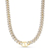 Thumbnail Image 5 of Zales x Alessi Domenico 6-3/8 CT. T.W. Diamond Miami Cuban Chain Necklace in 18K Gold - 22"