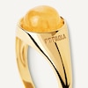 Thumbnail Image 5 of PDPAOLA™ at Zales 8.0mm Aventurine Solitaire Ring in Sterling Silver with 18K Gold Plate